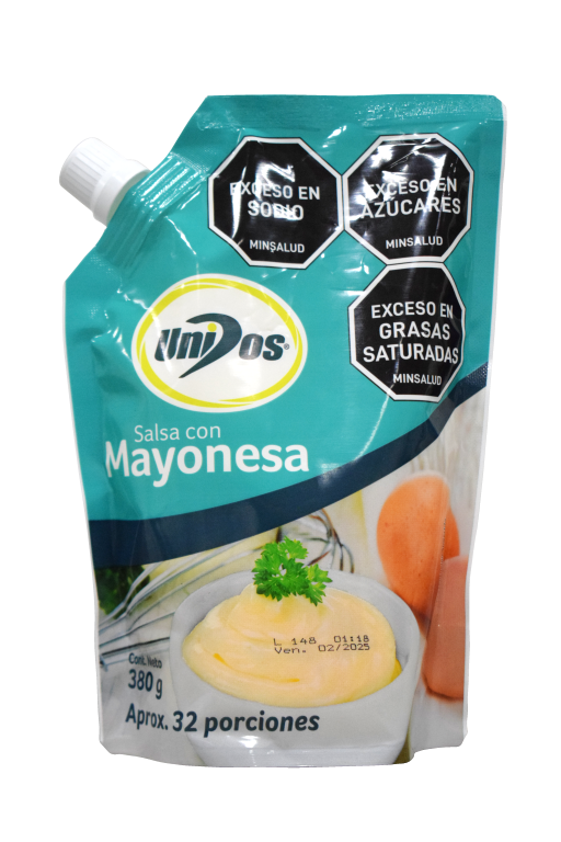 Mayonesa Unidos 380gr
